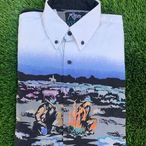 Vintage Roper Western button up